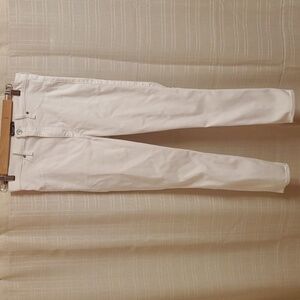 Abercrombie & Fitch Ultra High Rise White Leggings Womens Size 6S Size 6 Short